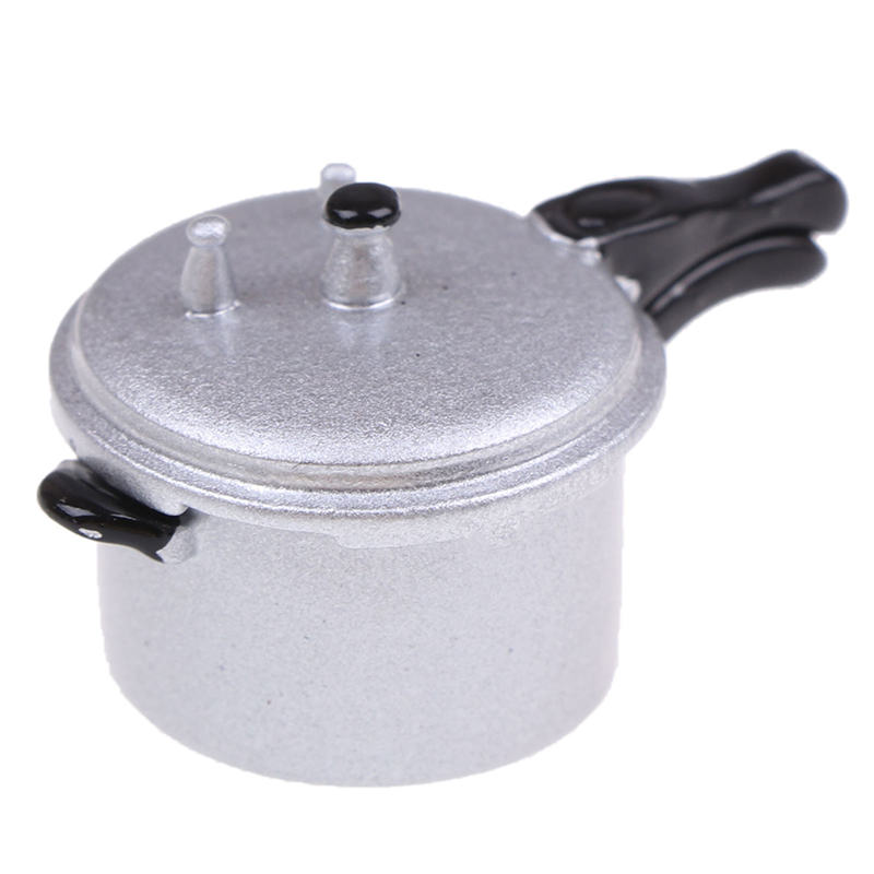 Hi Tech Kitchen Accessories - ใหม่【อุปกรณ์ทำอาหาร หม้ออัดแรงดัน อุปกรณ์ครัว ขนาด 1:12 ของจิ๋วสำหรับบ้านตุ๊กตา】