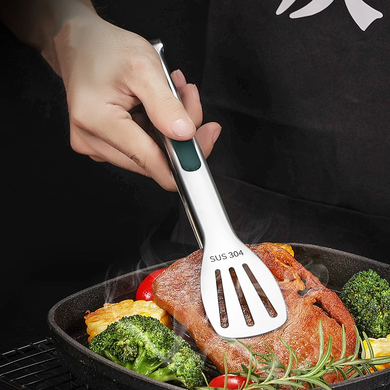 สแตนเลสสตีลคลิปบาร์บีคิวลื่นแห - Hi Tech Kitchen Accessories บทวิจารณ์และราคา