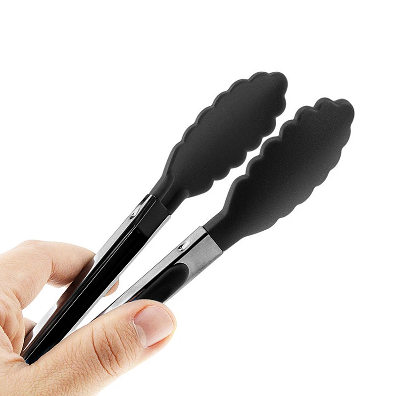 แหนบอาหารสแตนเลสแหนบครัวซิลิโค - Hi Tech Kitchen Accessories บทวิจารณ์และราคา