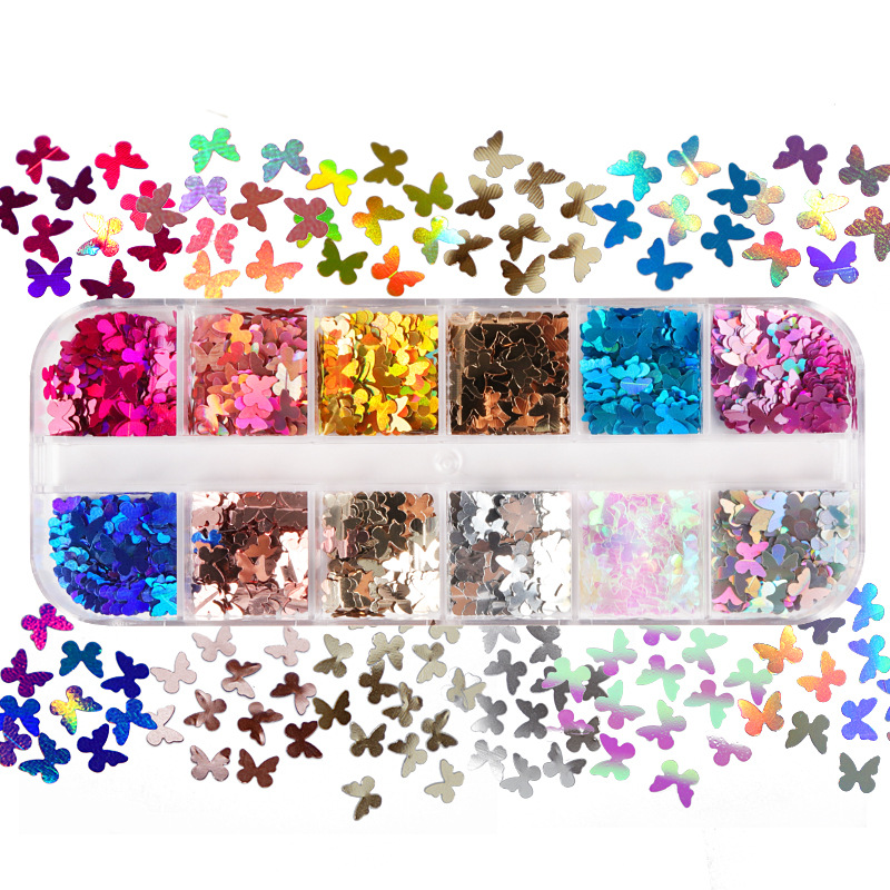 ผสมสีเรืองแสงผีเสื้อ Glitter ต - Tech Accessories บทวิจารณ์และราคา