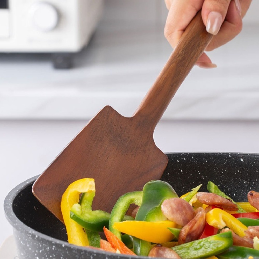 ไม้พายทำอาหารไม้เนื้อแข็งขนาด  - Hi Tech Kitchen Accessories บทวิจารณ์และราคา